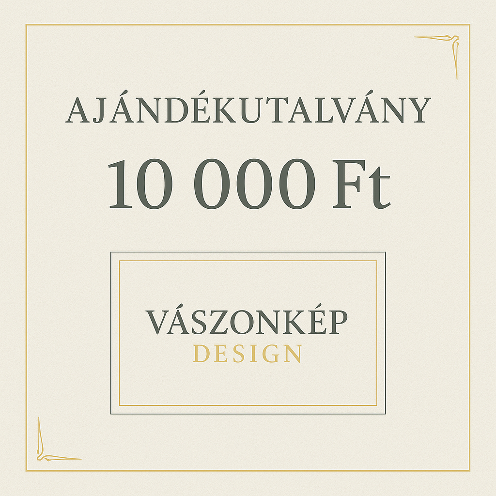 Ajándékutalvány - 10 000 Ft